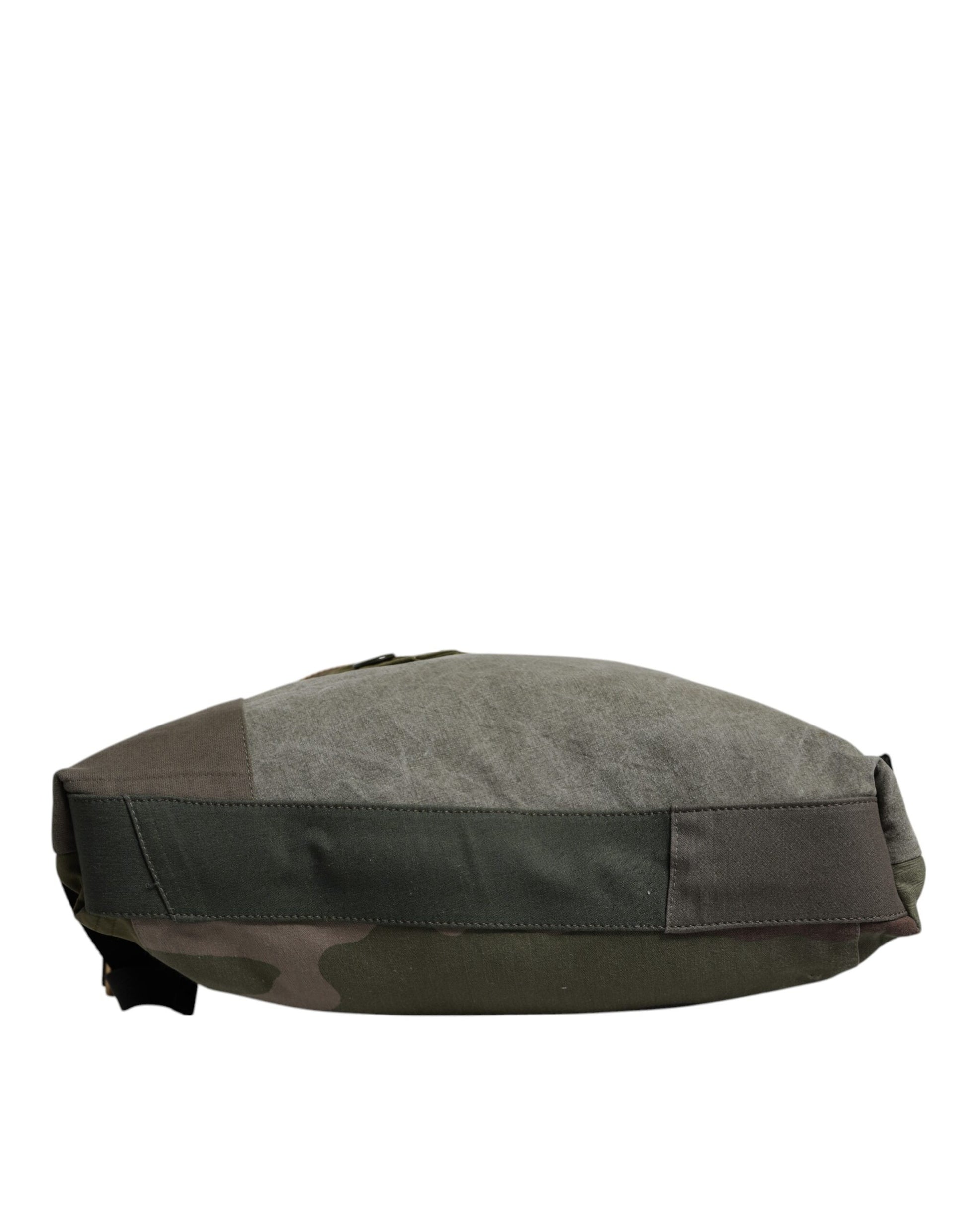 Camouflage hat on a white background