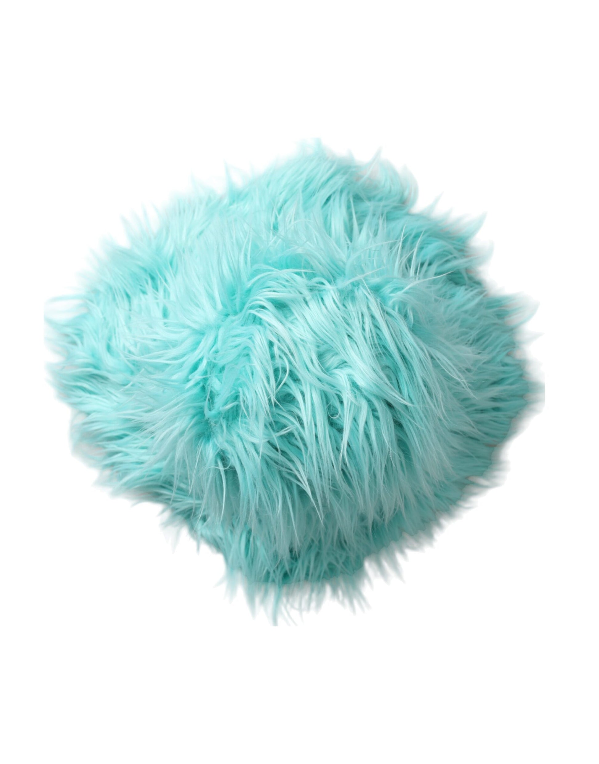 Fuzzy blue ball