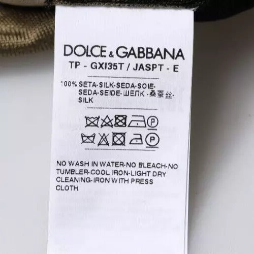 Tag on clothing item indicating brand and care instructions