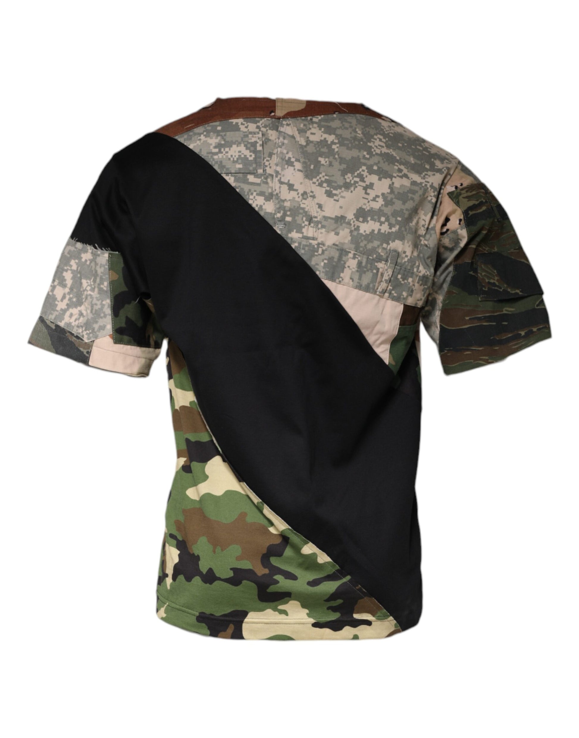 Camouflage print shirt on a mannequin