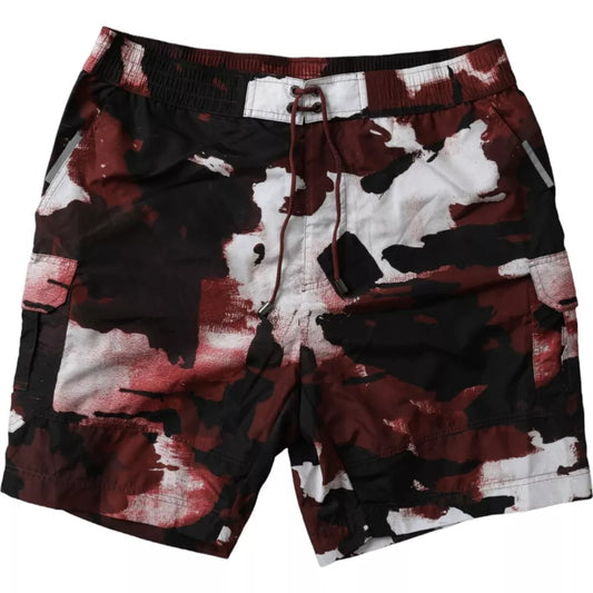 Camouflage pattern shorts