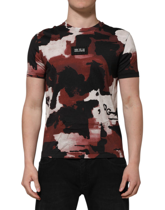 Mannequin wearing a tie-dye t-shirt