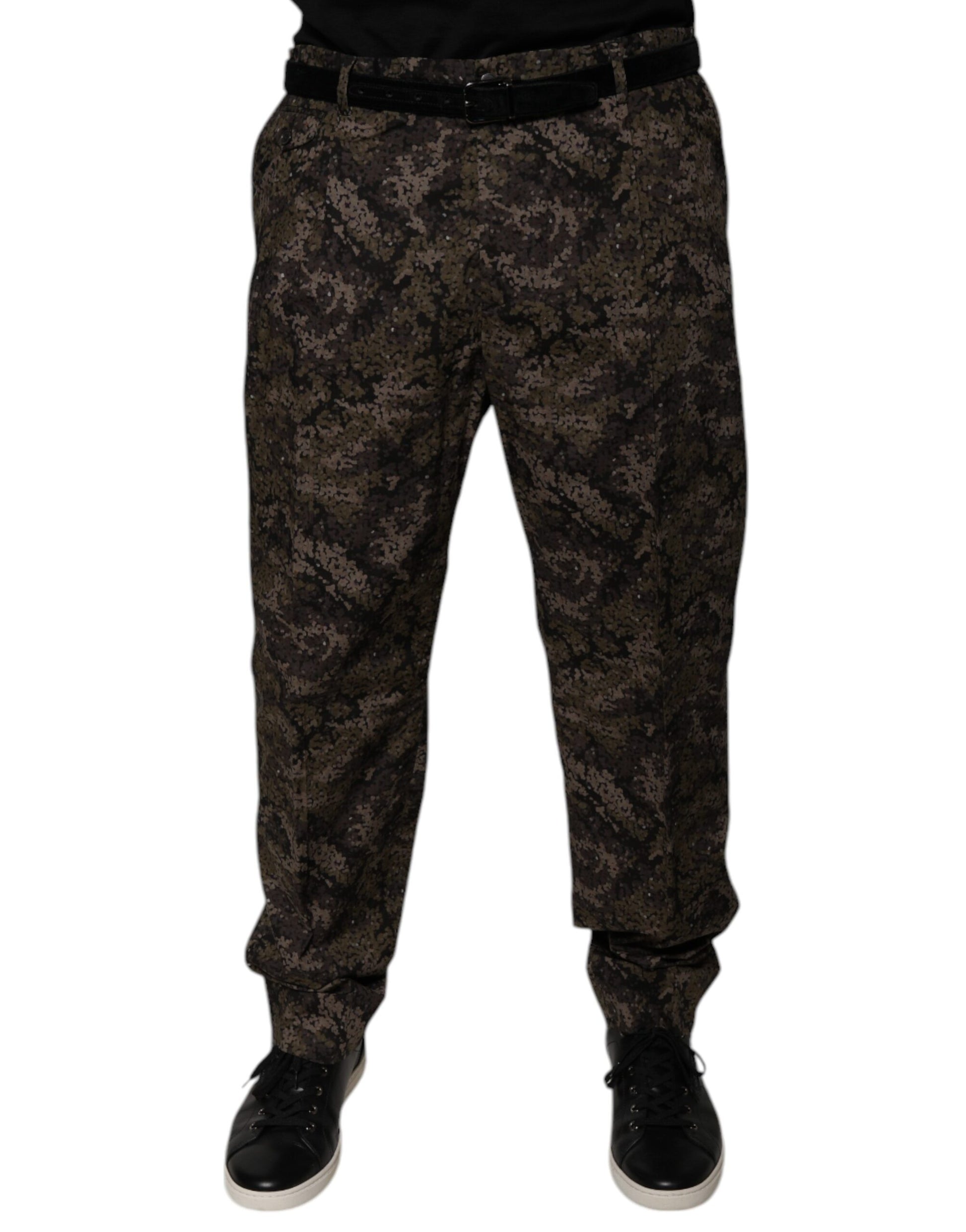 Camouflage patterned pants