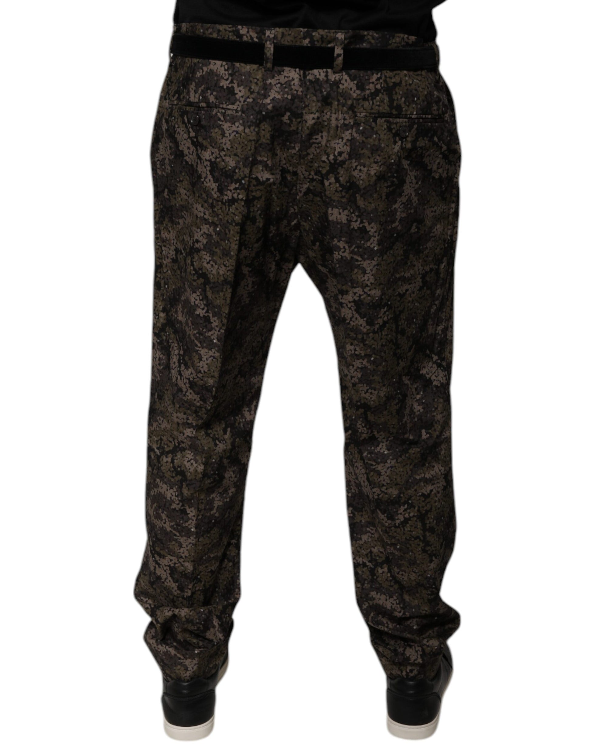 Camouflage patterned pants