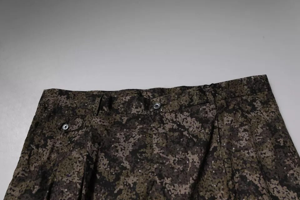 Camouflage pattern shorts