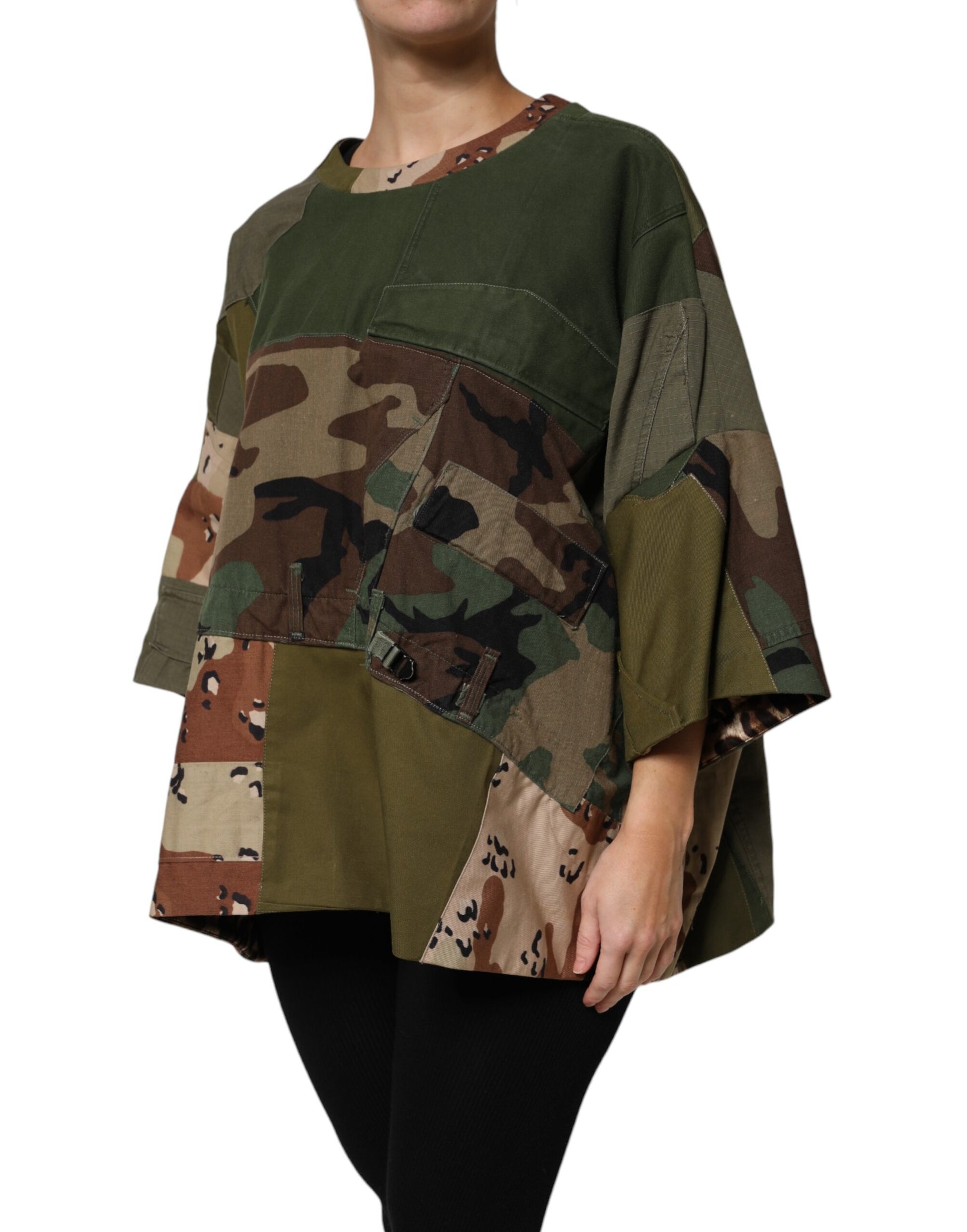 Camouflage jacket with hood