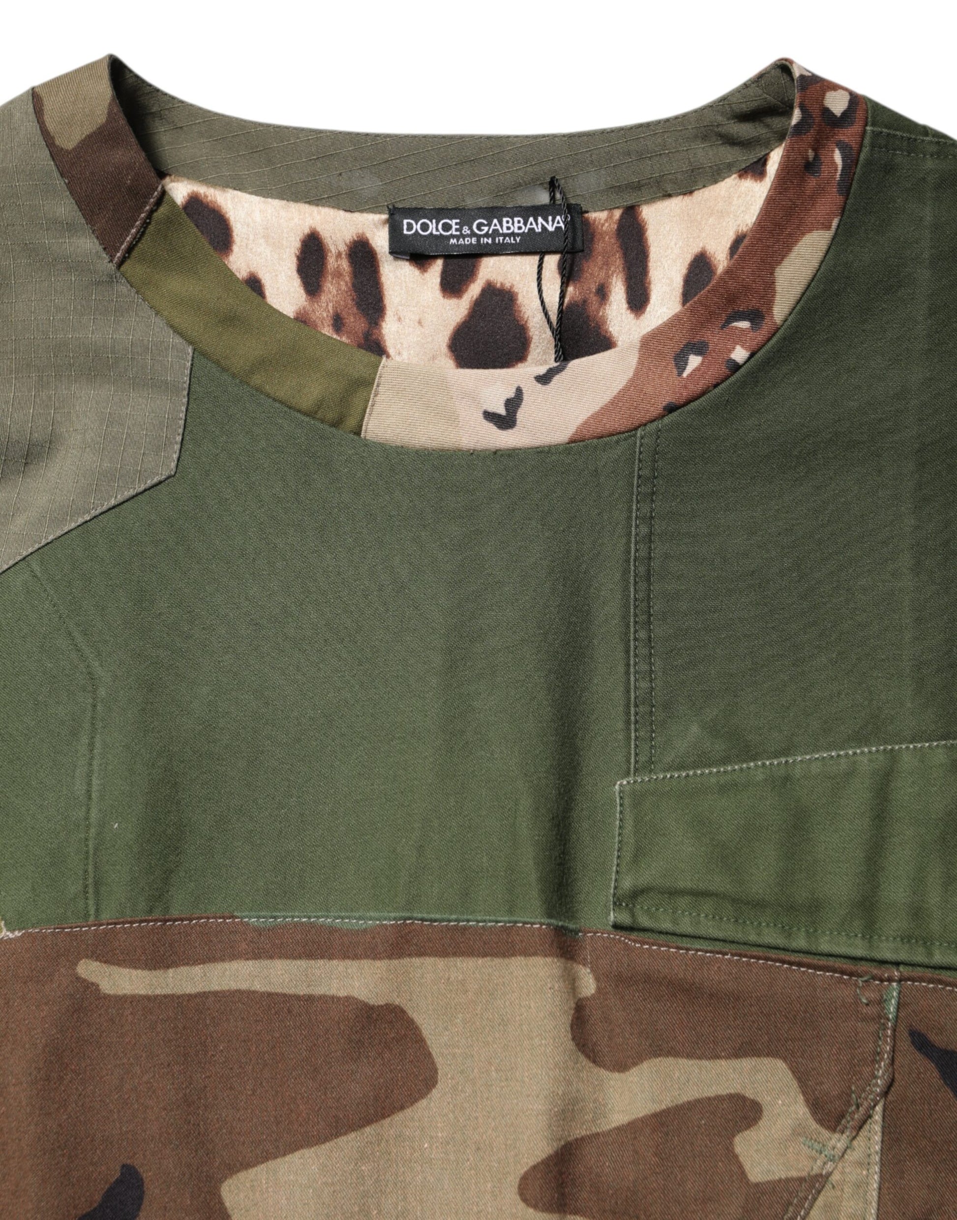 Camouflage military style jacket