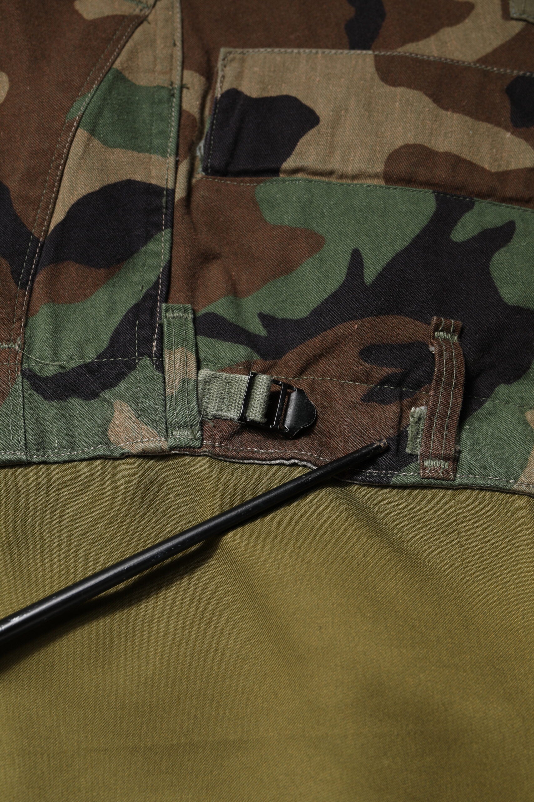 Camouflage military uniform pants