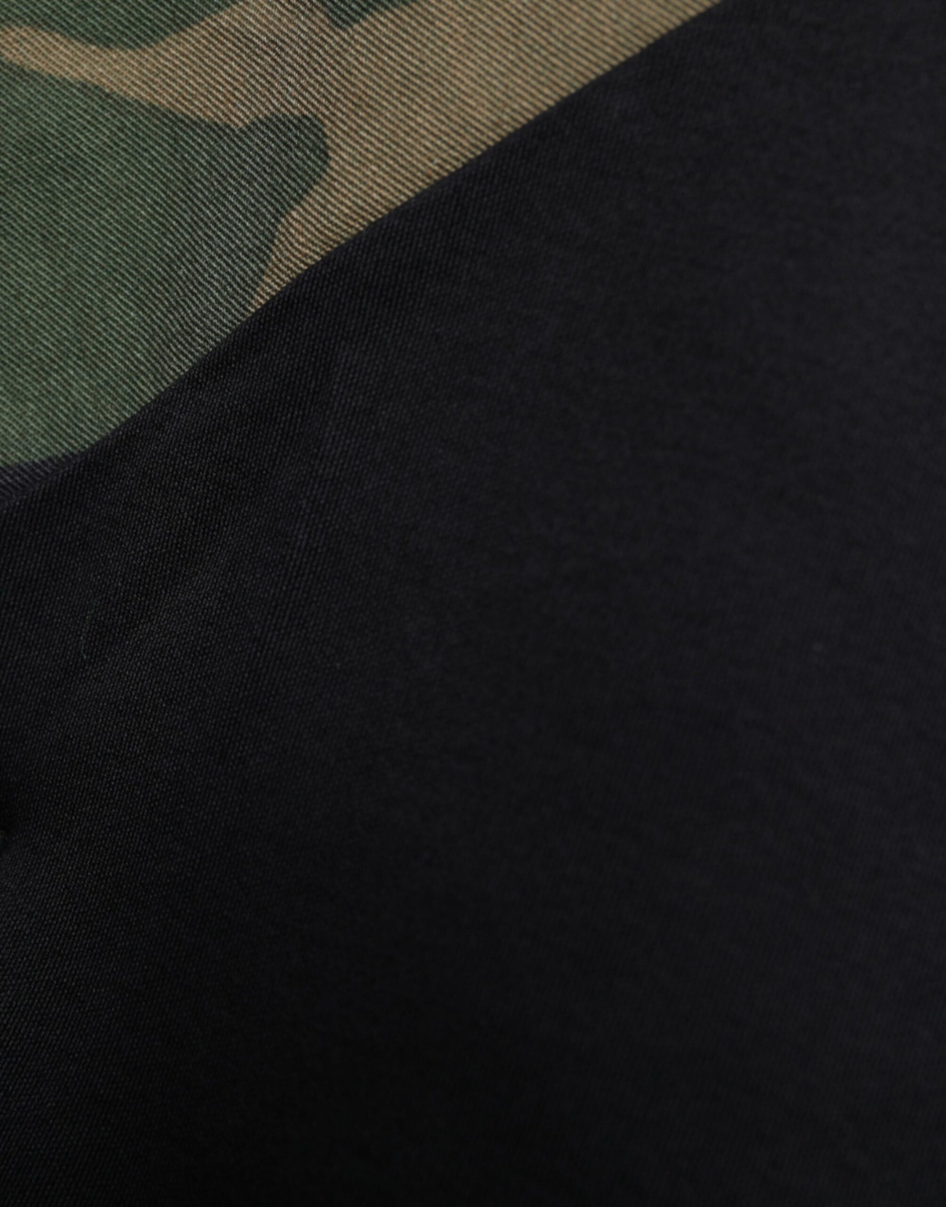 Camouflage pattern on fabric