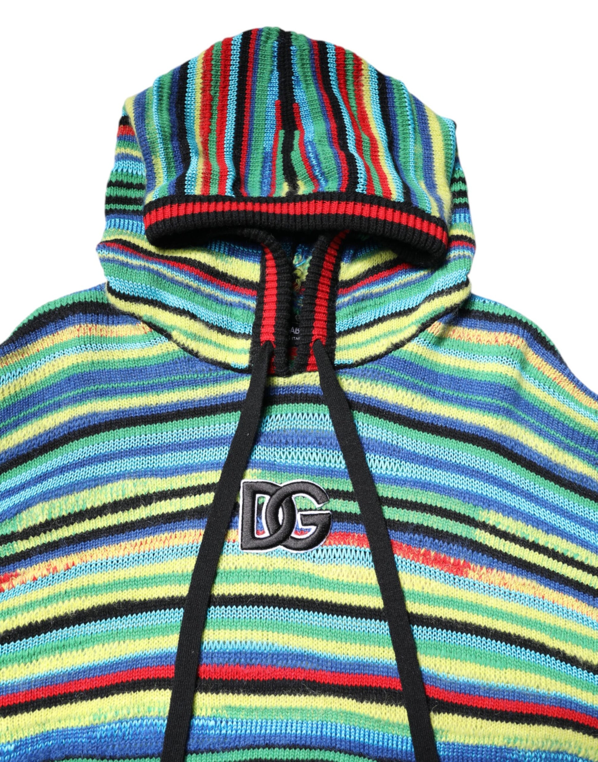 Colorful hoodie with a zipper