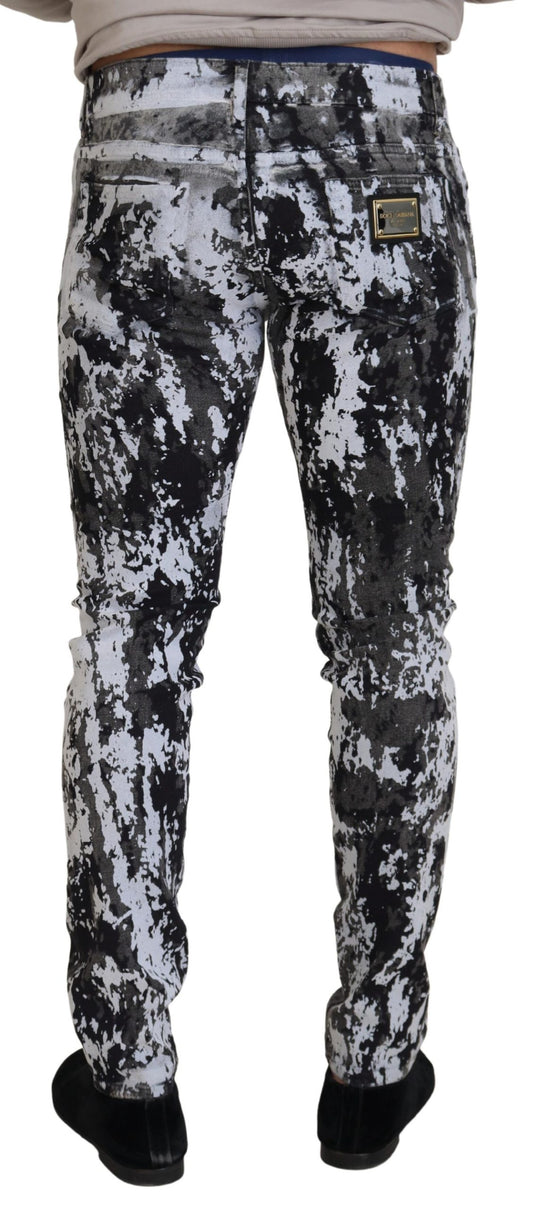Pair of patterned jeans