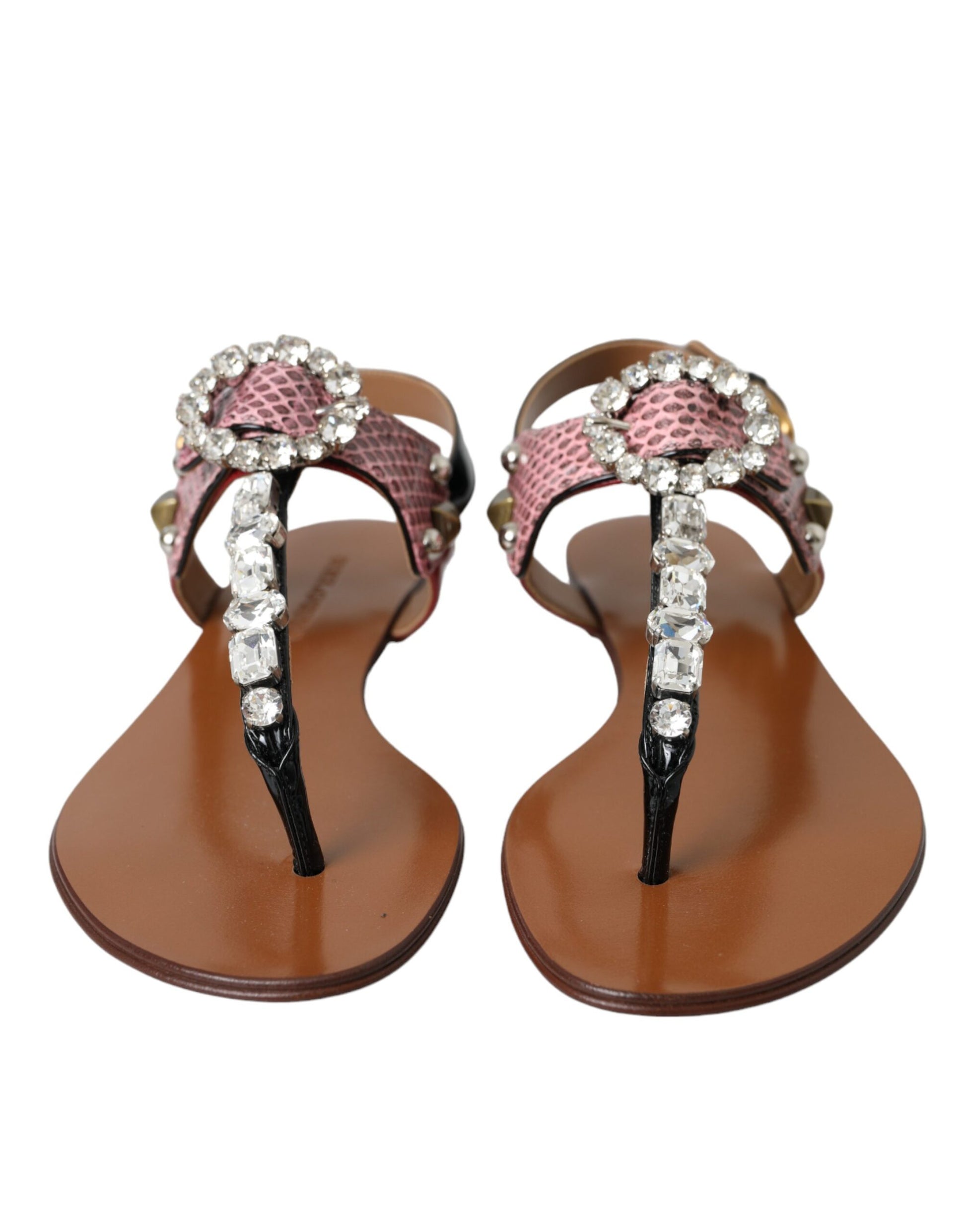 Pair of women's sandals with embellishments