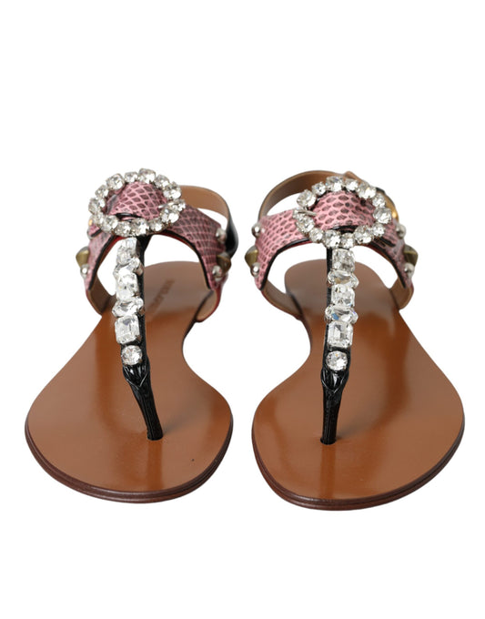 Pair of women's sandals with embellishments