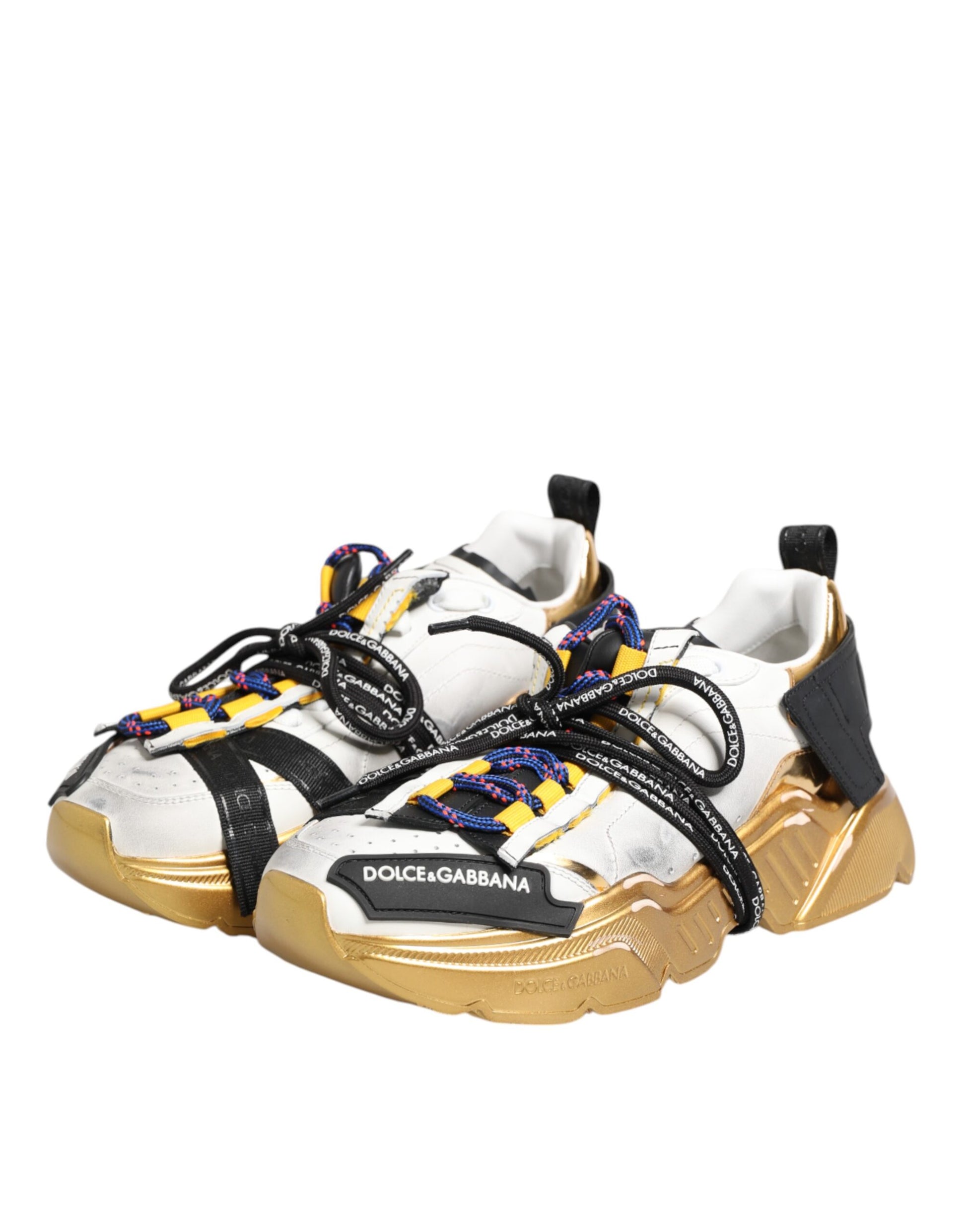 Shoe with laces tied in bow