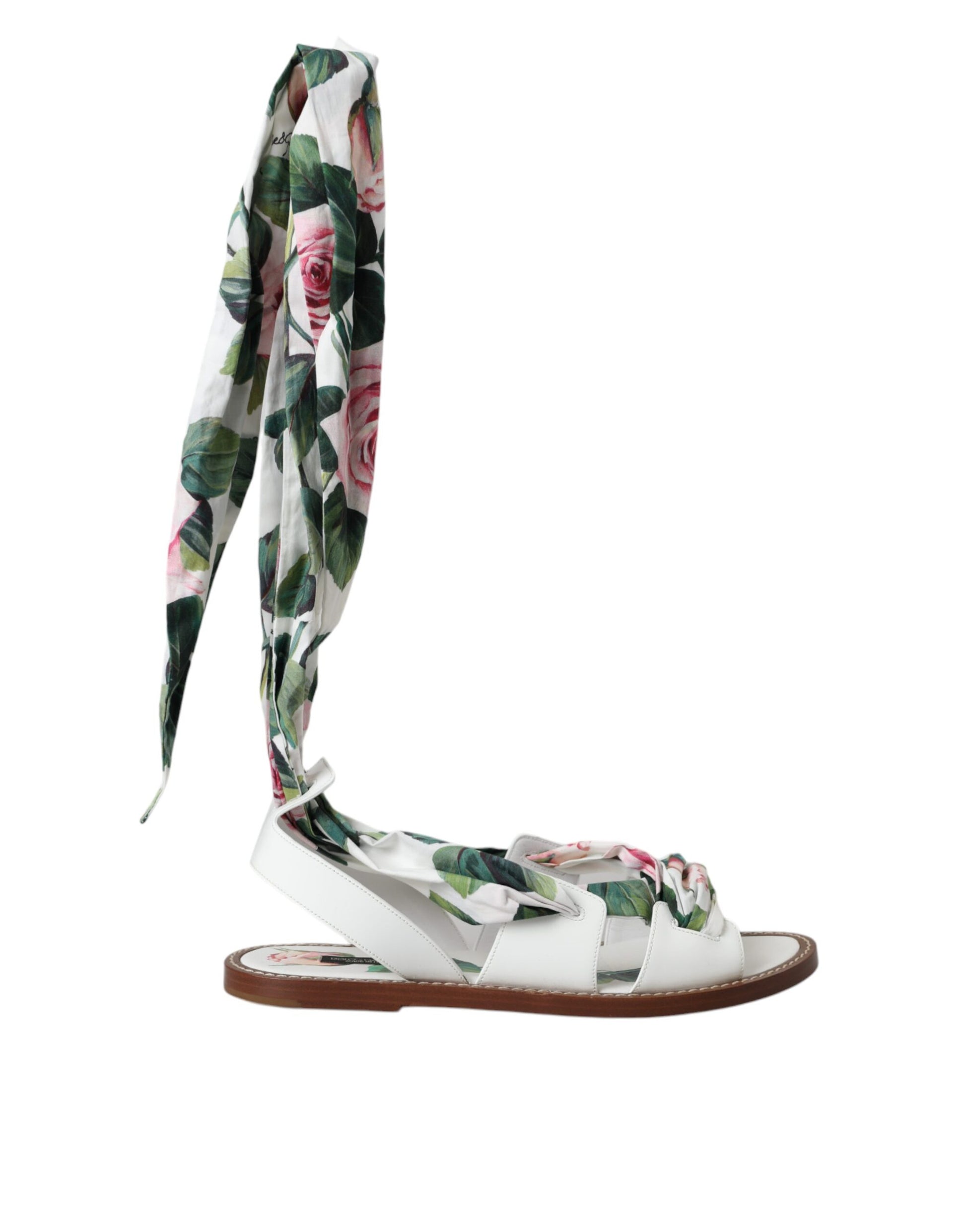 Floral print women's sandals