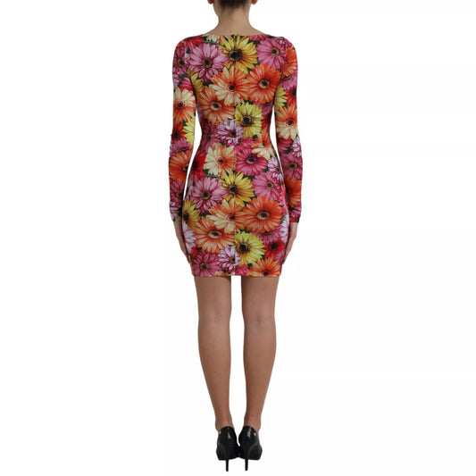 A woman's dress with a floral print
