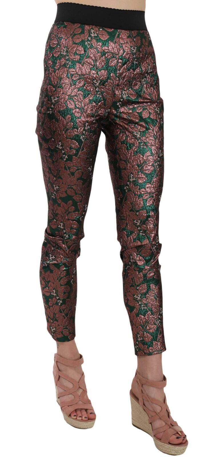 Pair of floral print leggings
