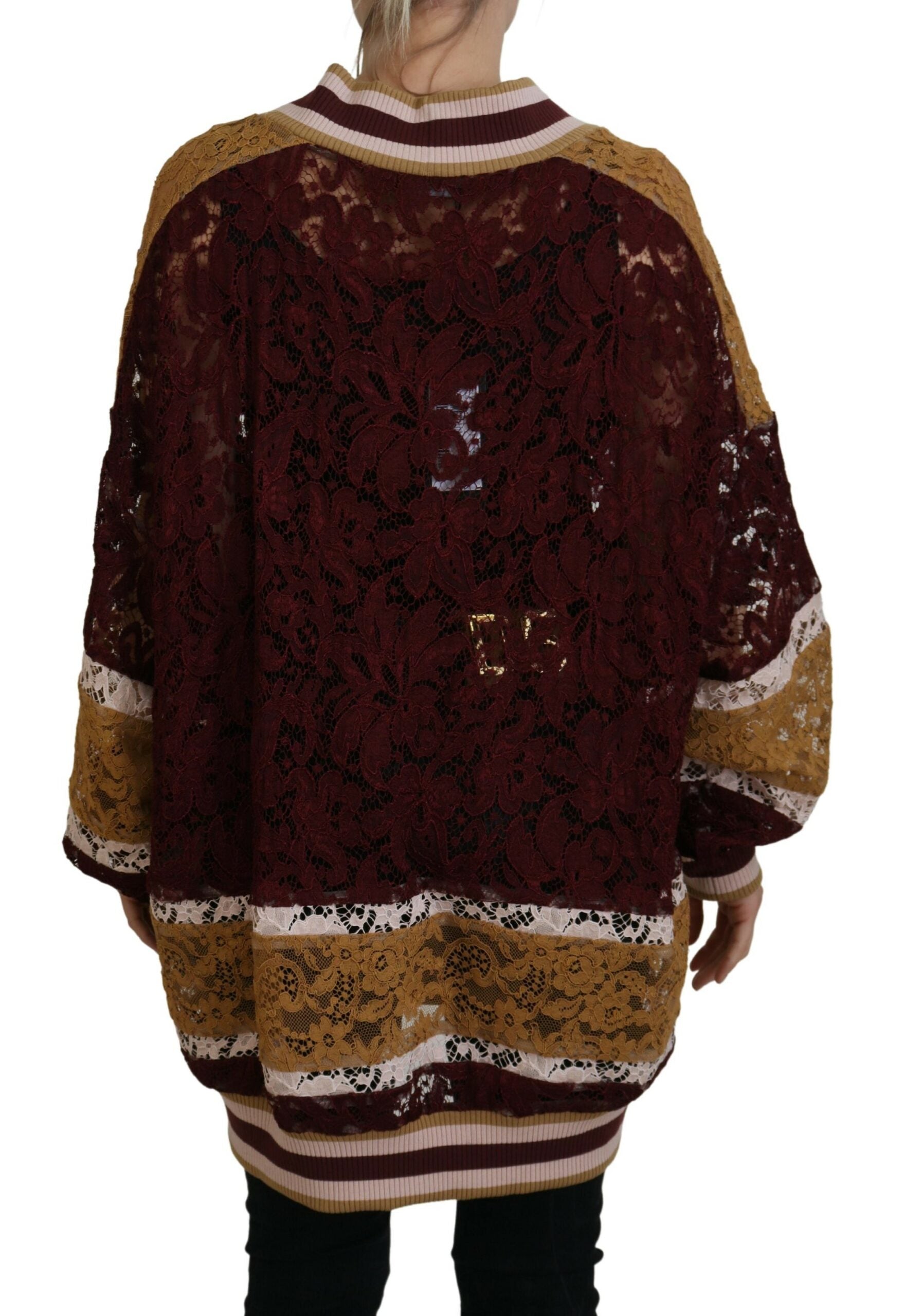 Long sleeve embroidered sweater