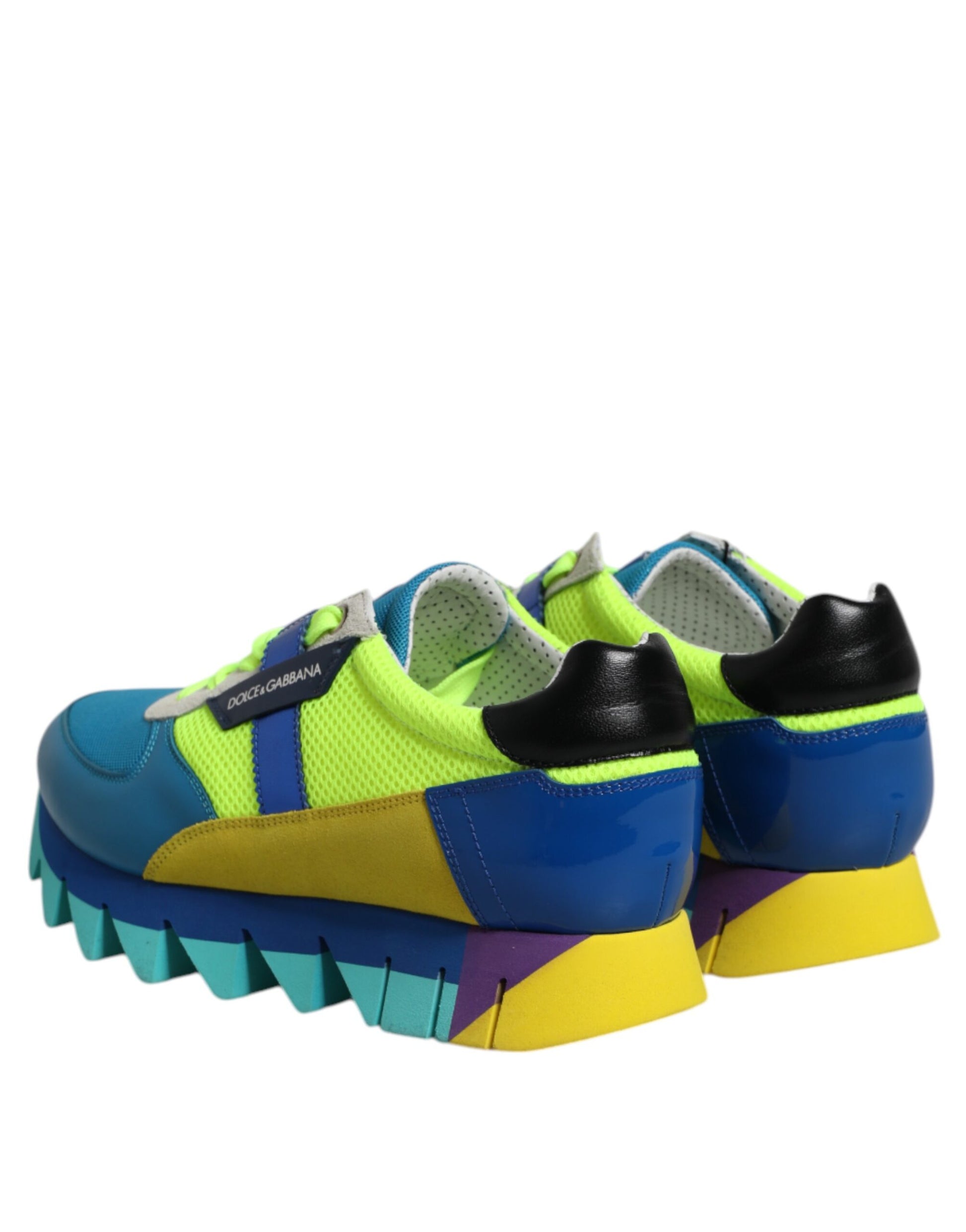 Colorful children's sneakers with laces