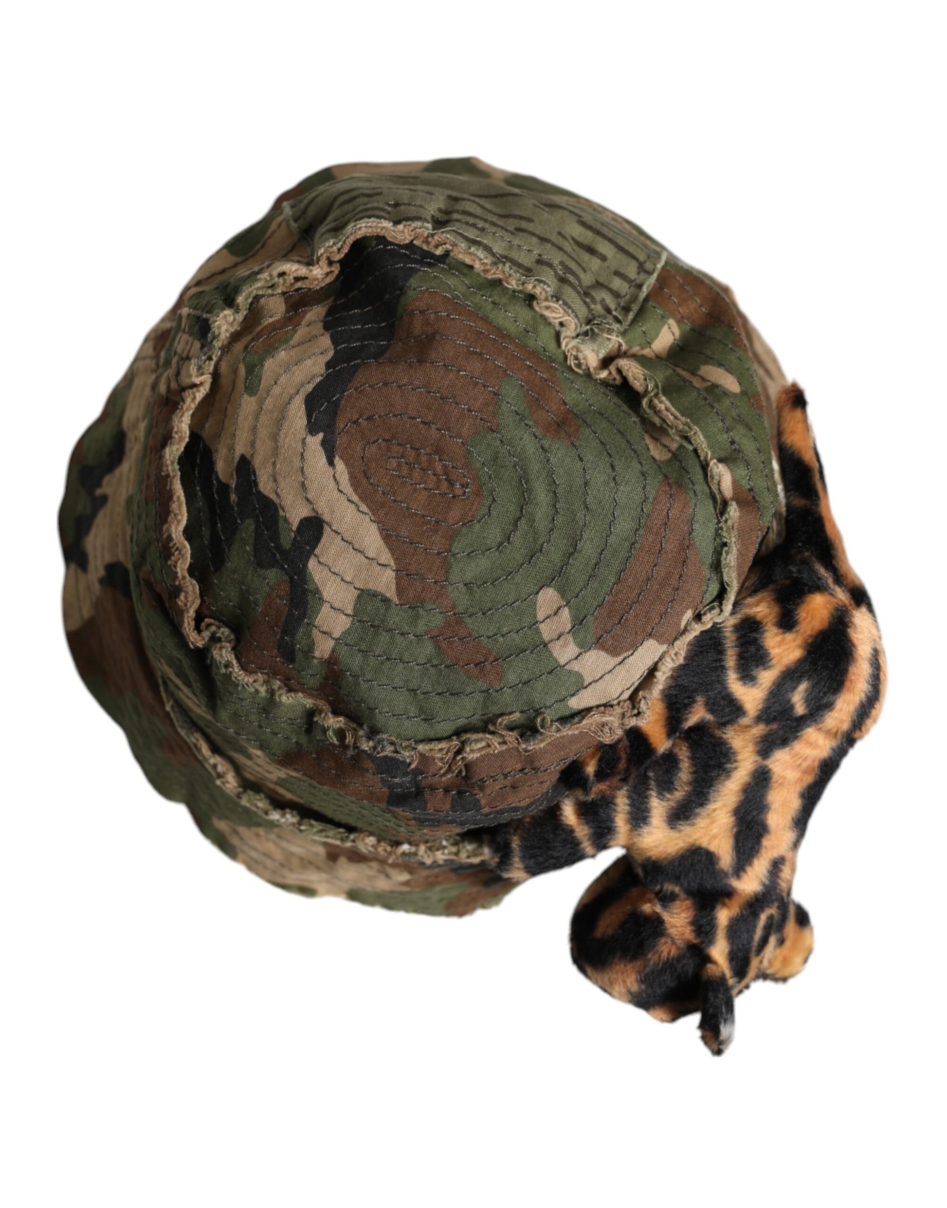 Camouflage patterned fabric headband