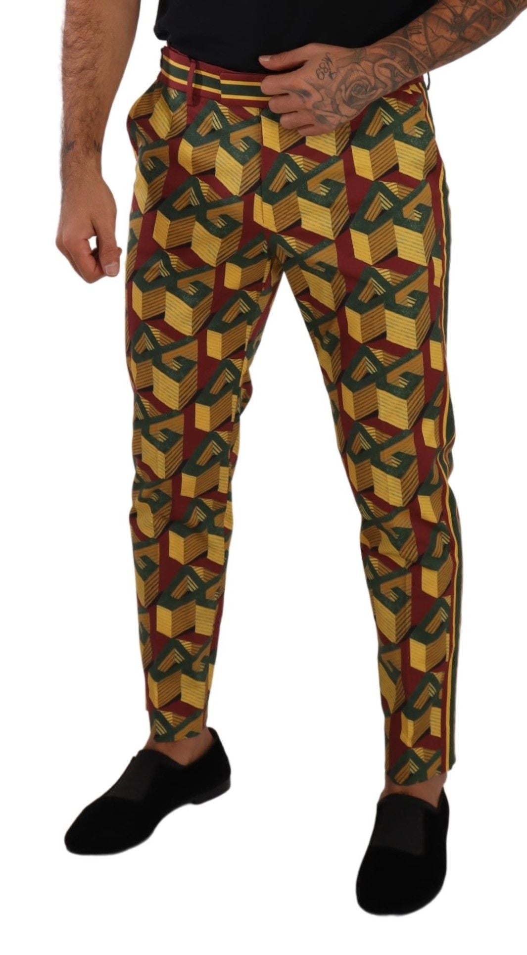 Pair of colorful patterned pants