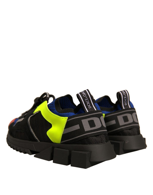 Pair of baby shoes with a colorful design