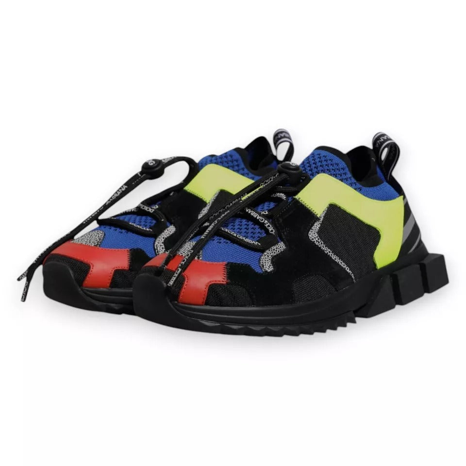 Colorful children's hiking shoes with laces