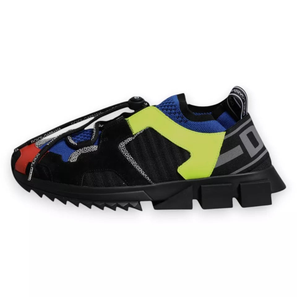 Colorful athletic shoe with laces