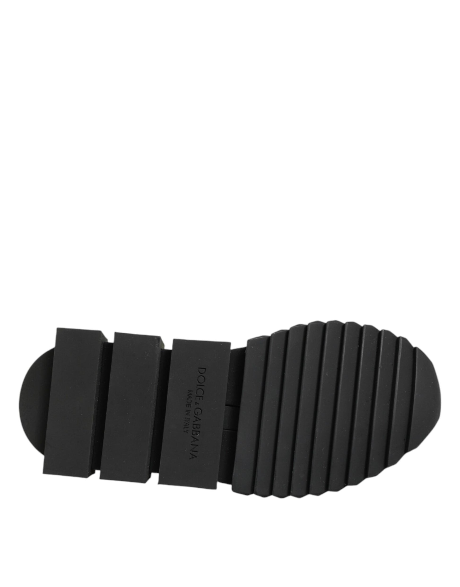 Black shoe sole on a white background