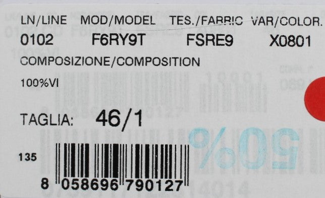 Barcode on a product label