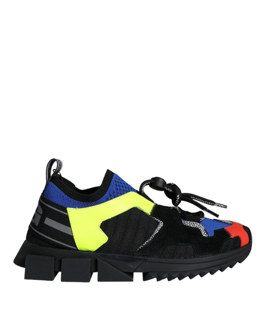 A single shoe against a plain background. It appears to be a hiking or outdoor sports shoe with multiple colors including