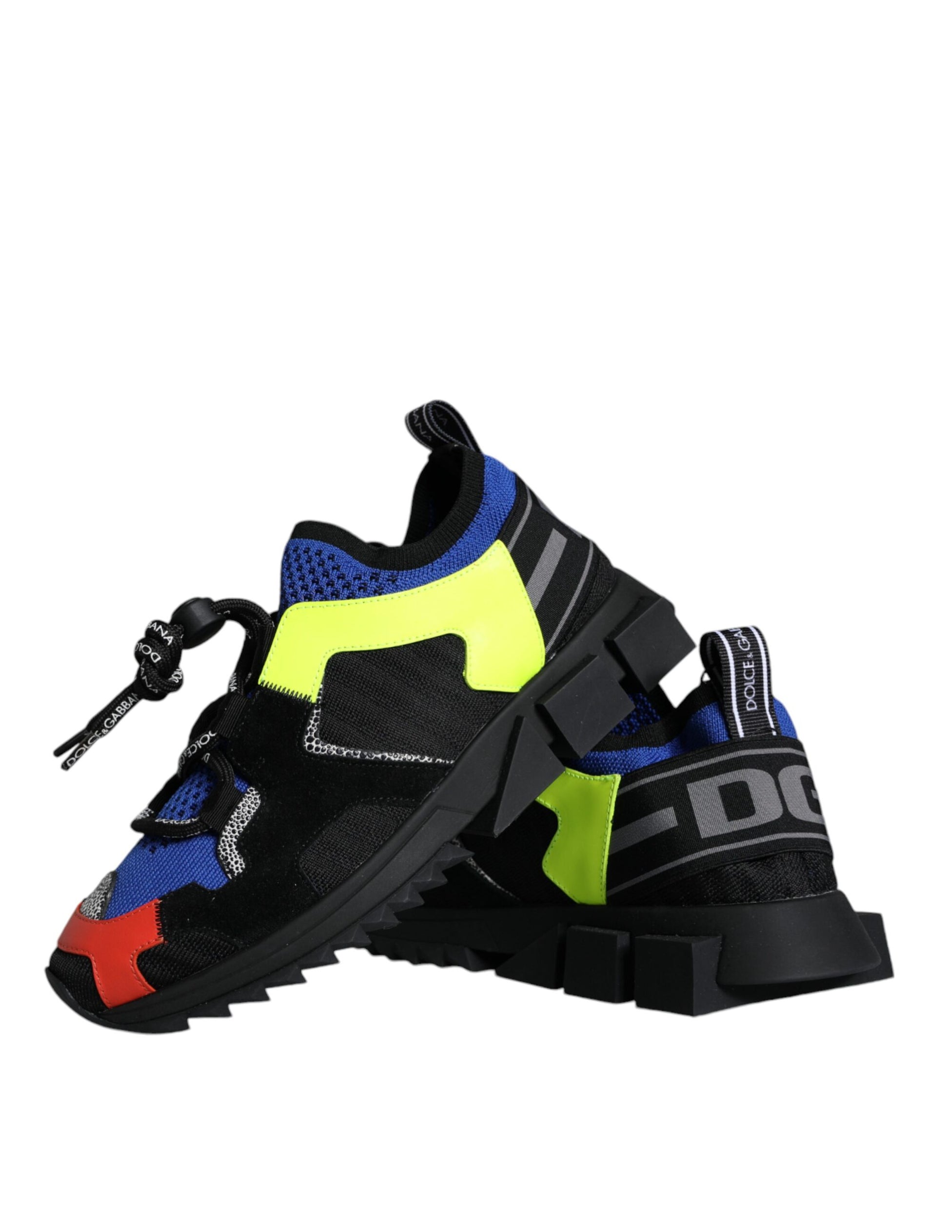 Colorful children's shoe with laces and a strap