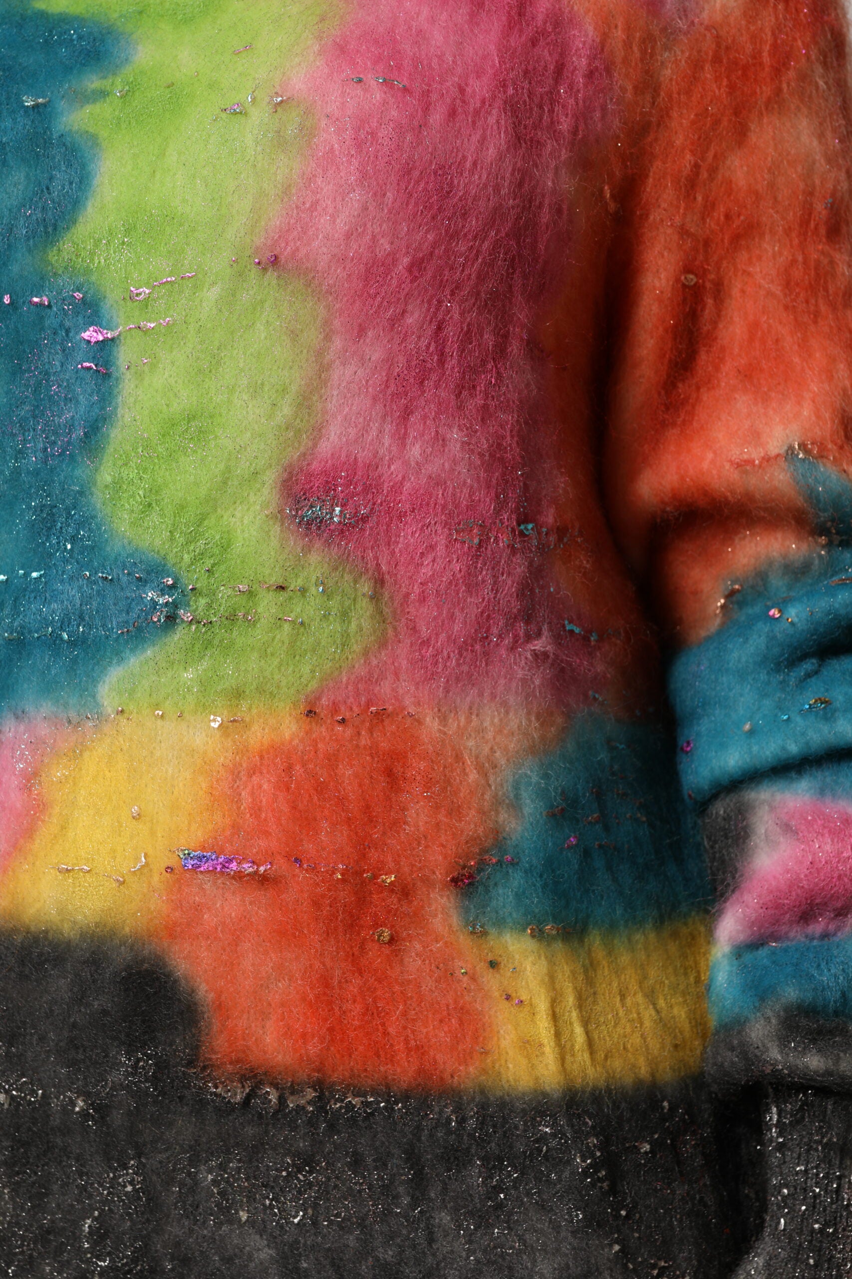 Colorful tie dye fabric