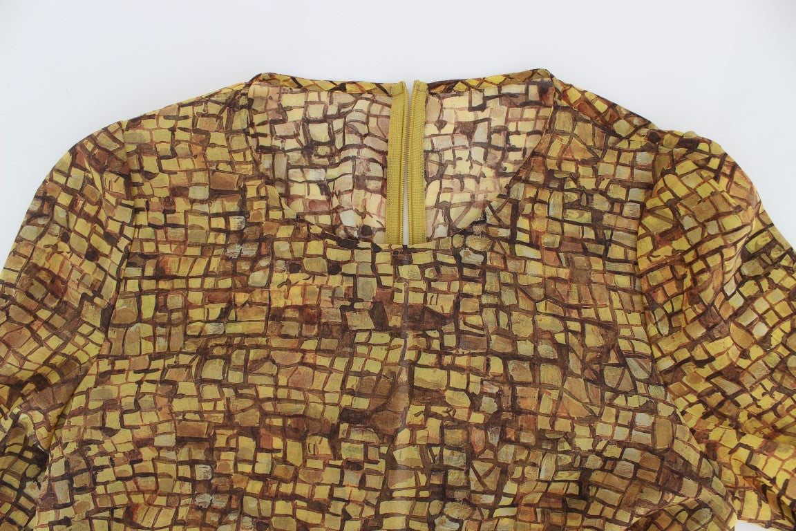 Gold embroidered jacket with intricate designs