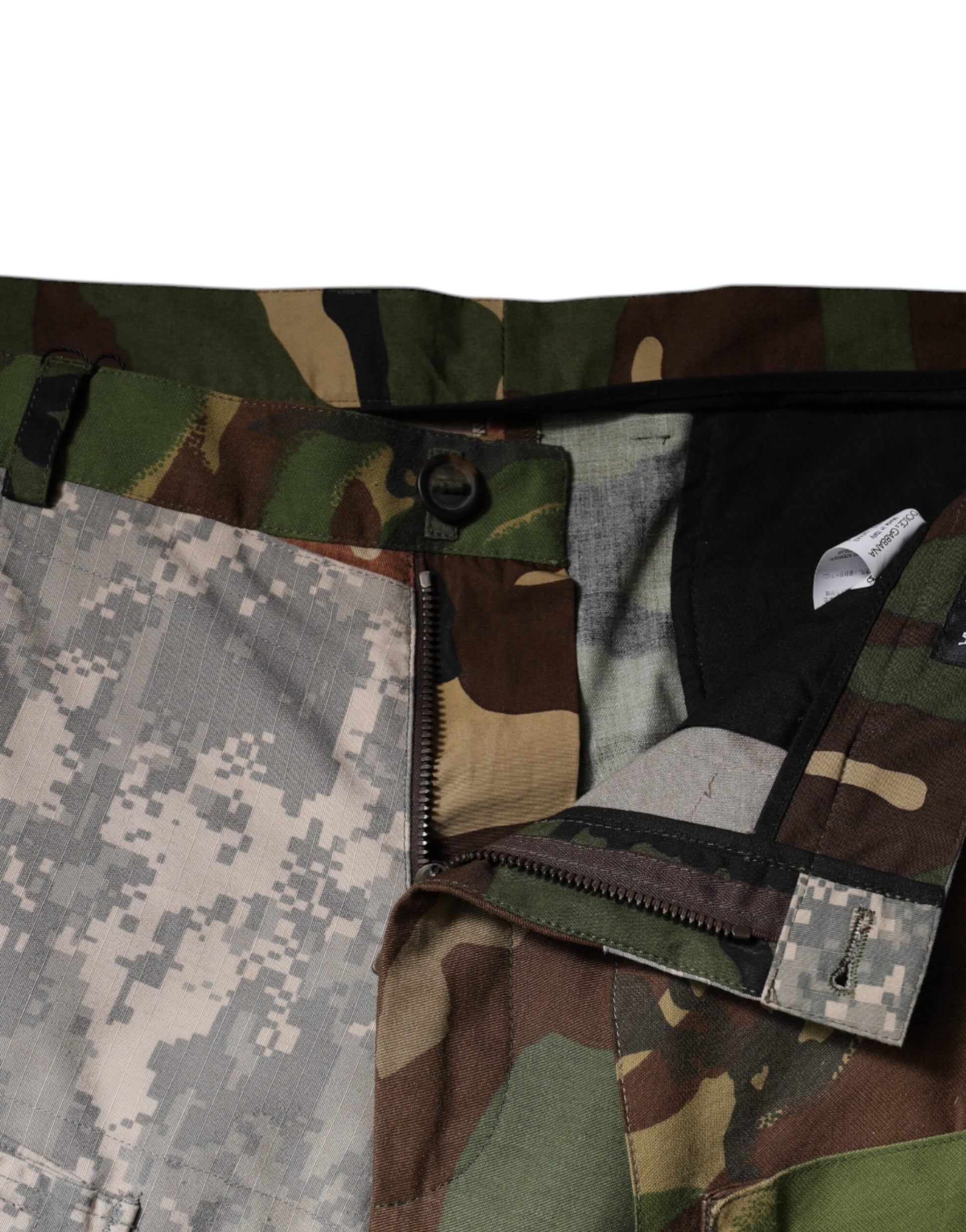 Camouflage military pants