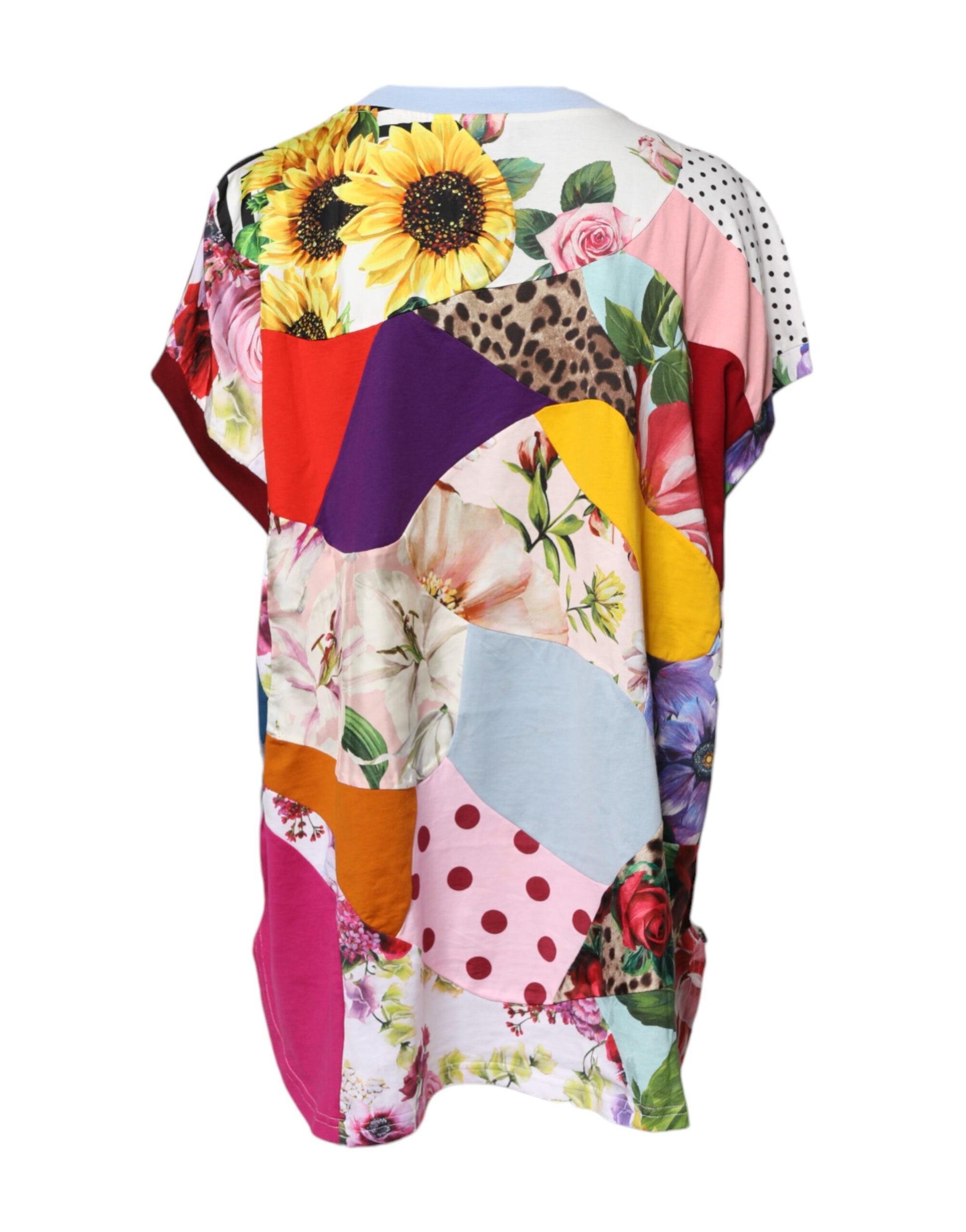 Colorful floral print shirt