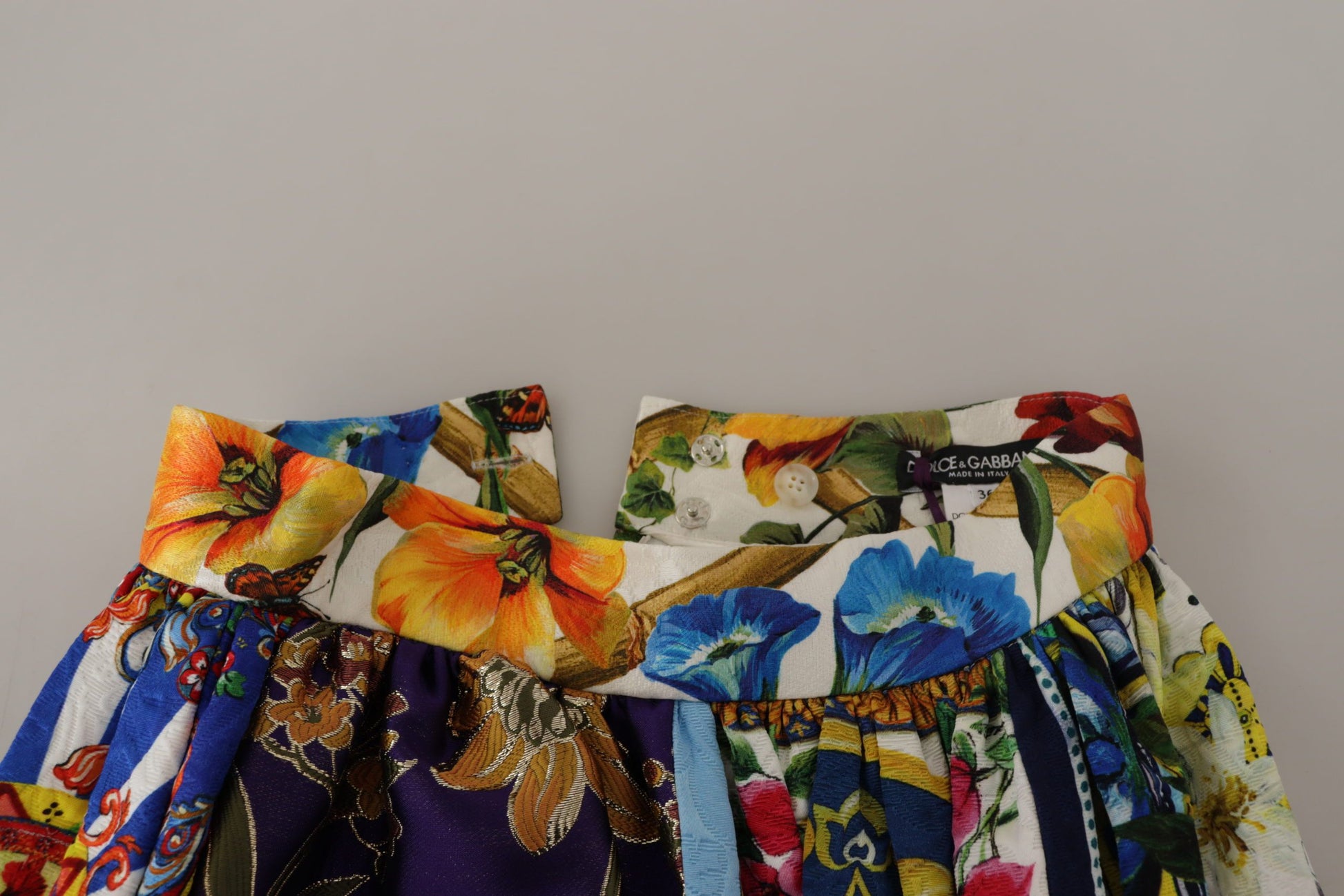 Colorful quilted bedspreads on a bed