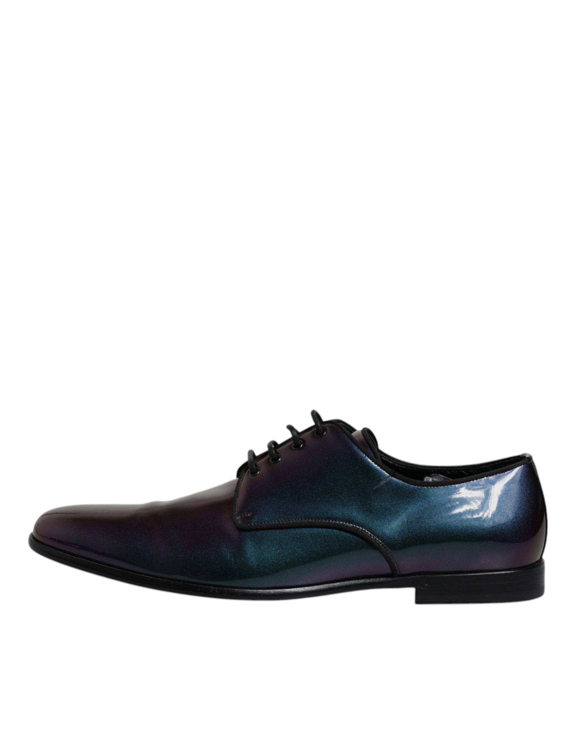 A pair of men's dress shoes with a peacock print design