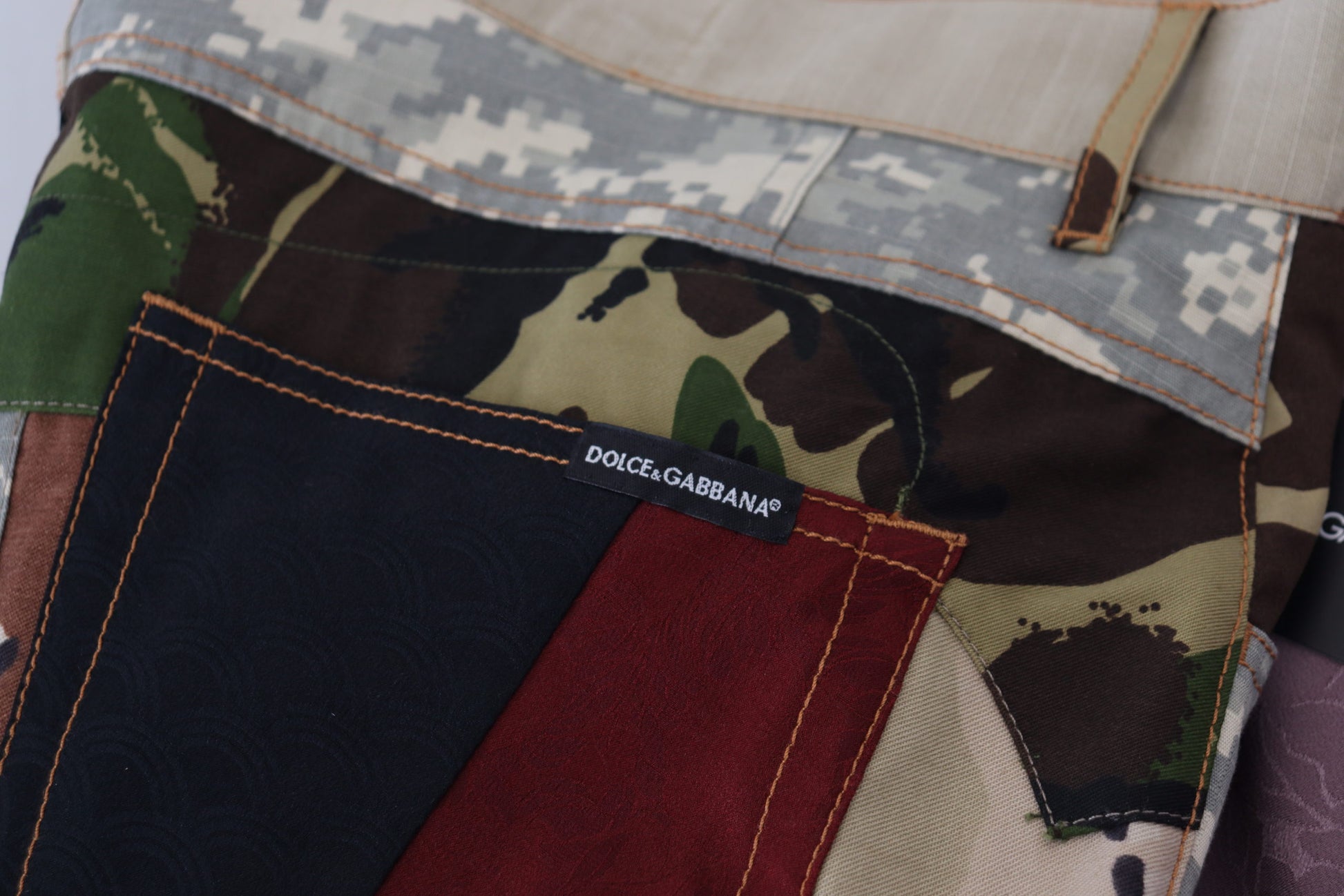 Camouflage pants in various colors