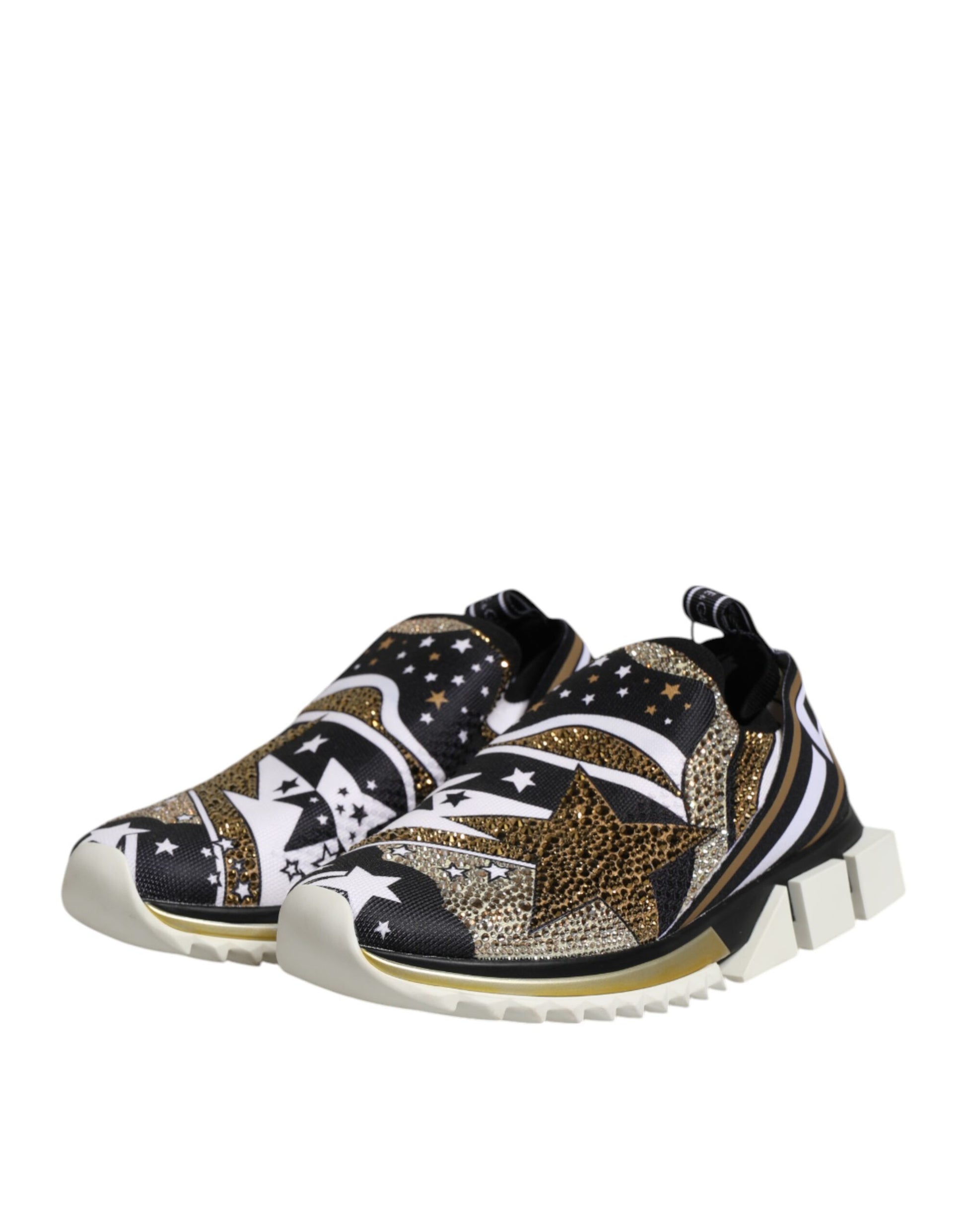 High top sneaker with star pattern design