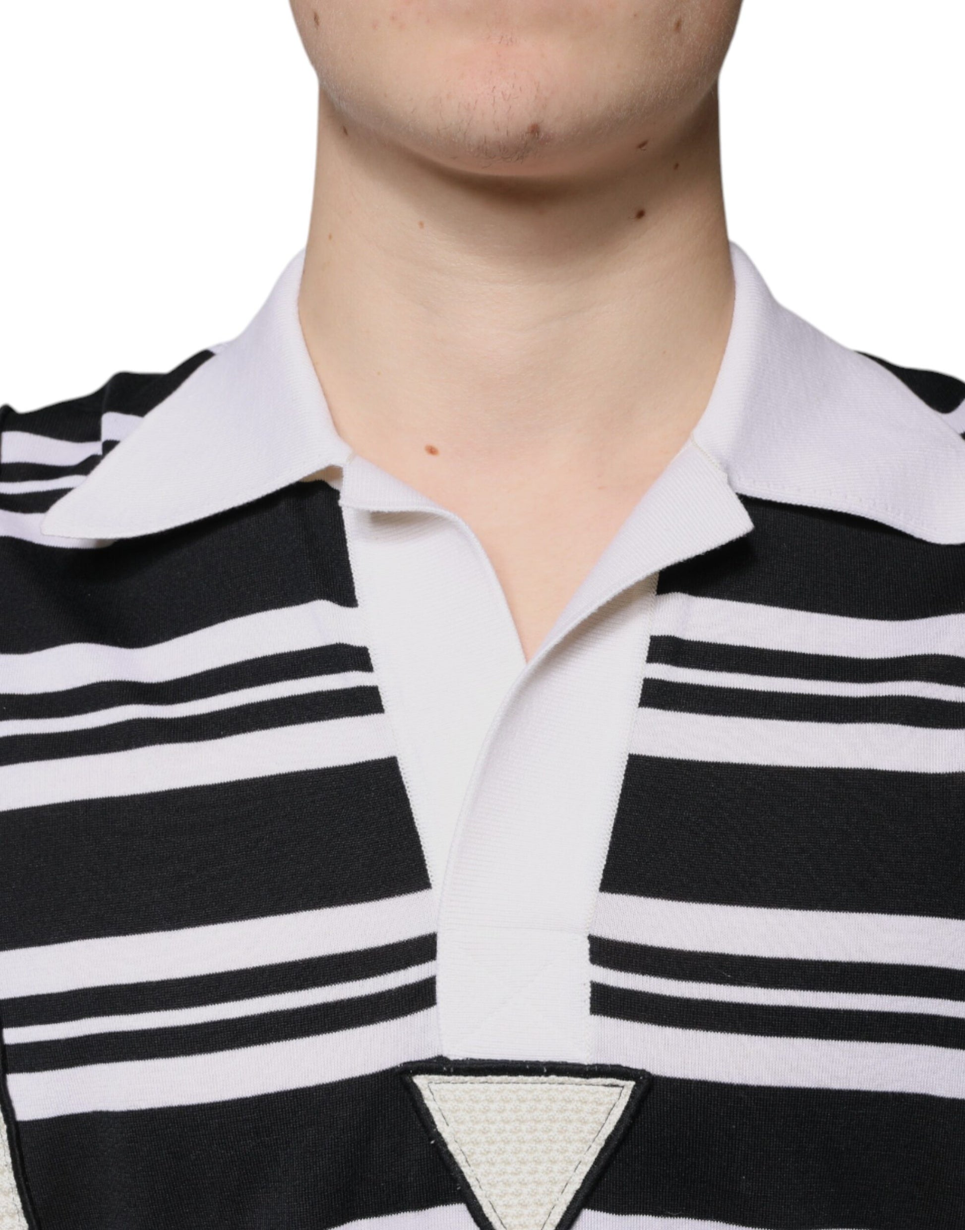 Black and white striped shirt