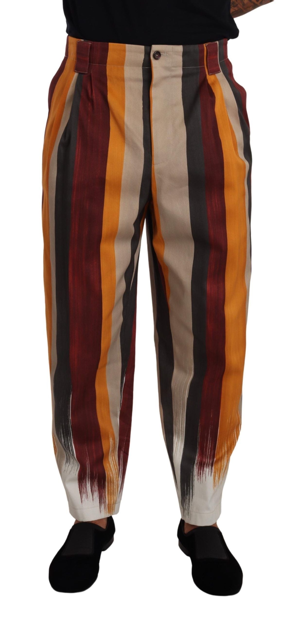Pair of colorful striped pants