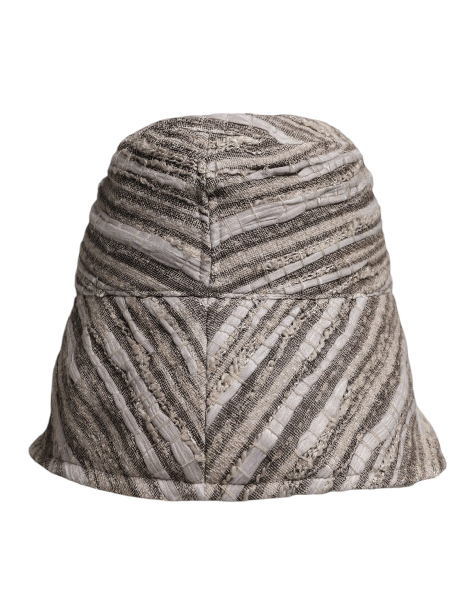 Zebra print beanie hat