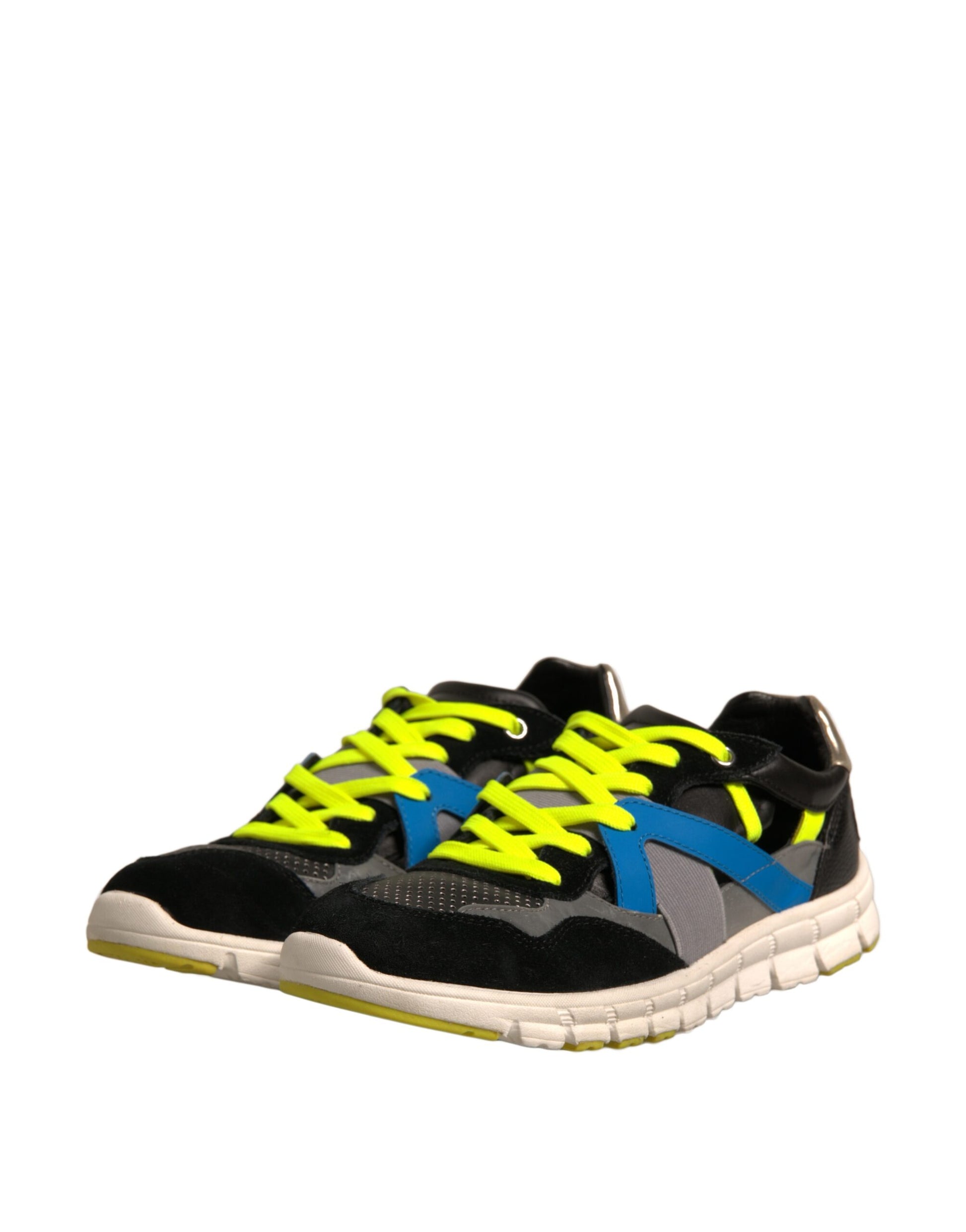 Black and yellow sneaker for a child