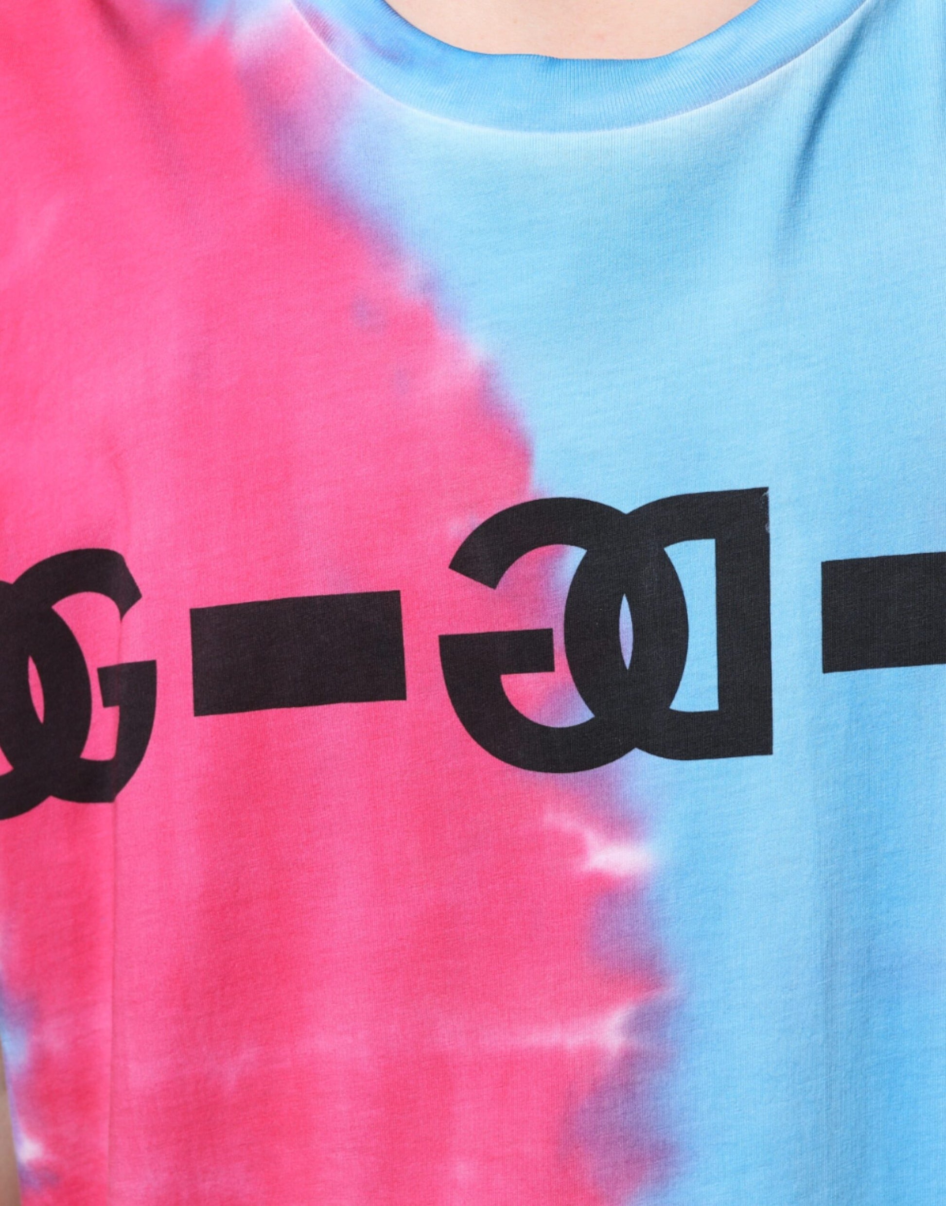 Tie dye tank top with black lettering