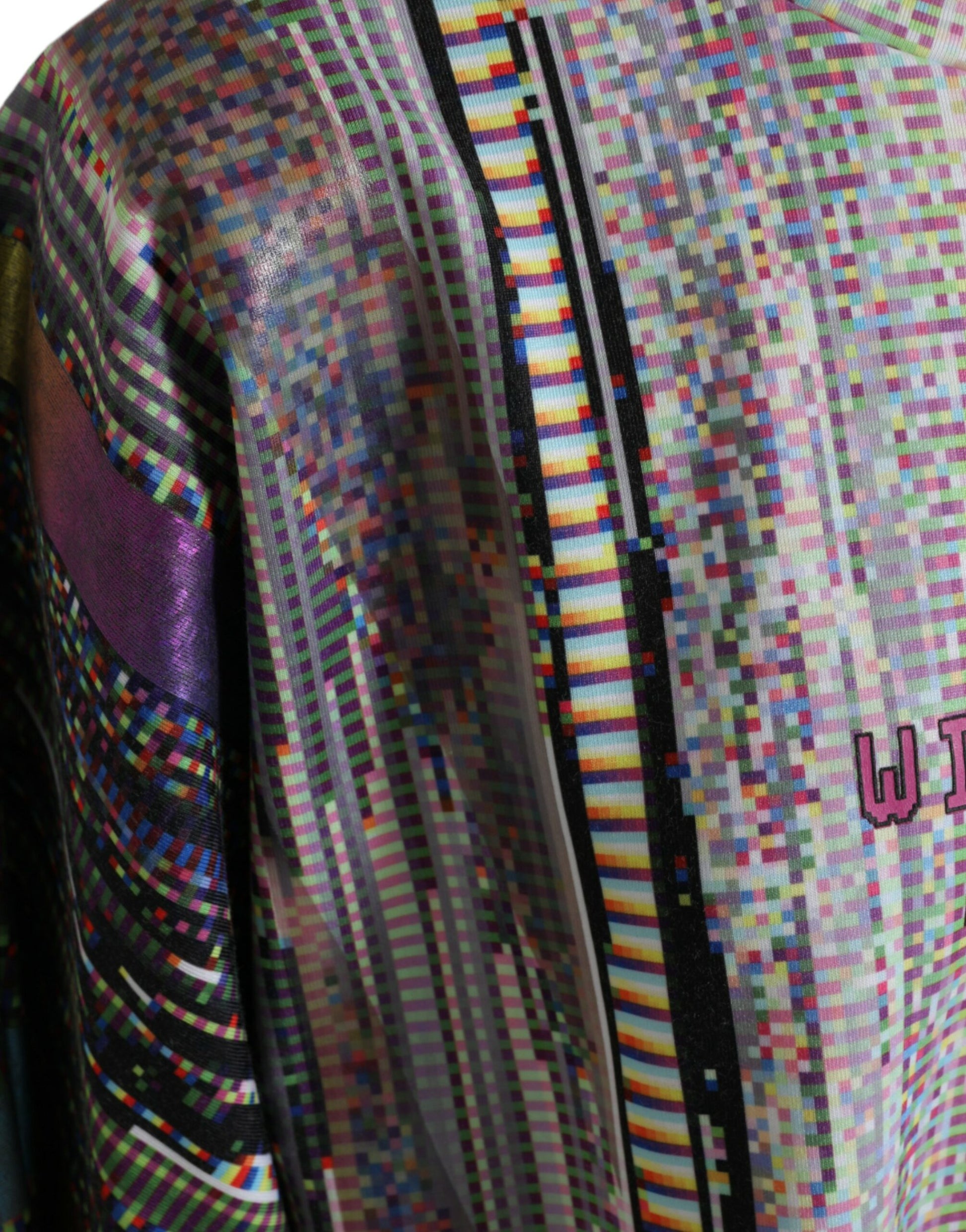 Colorful digital print jacket