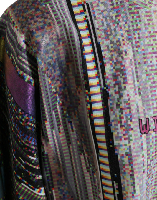 Colorful digital print jacket