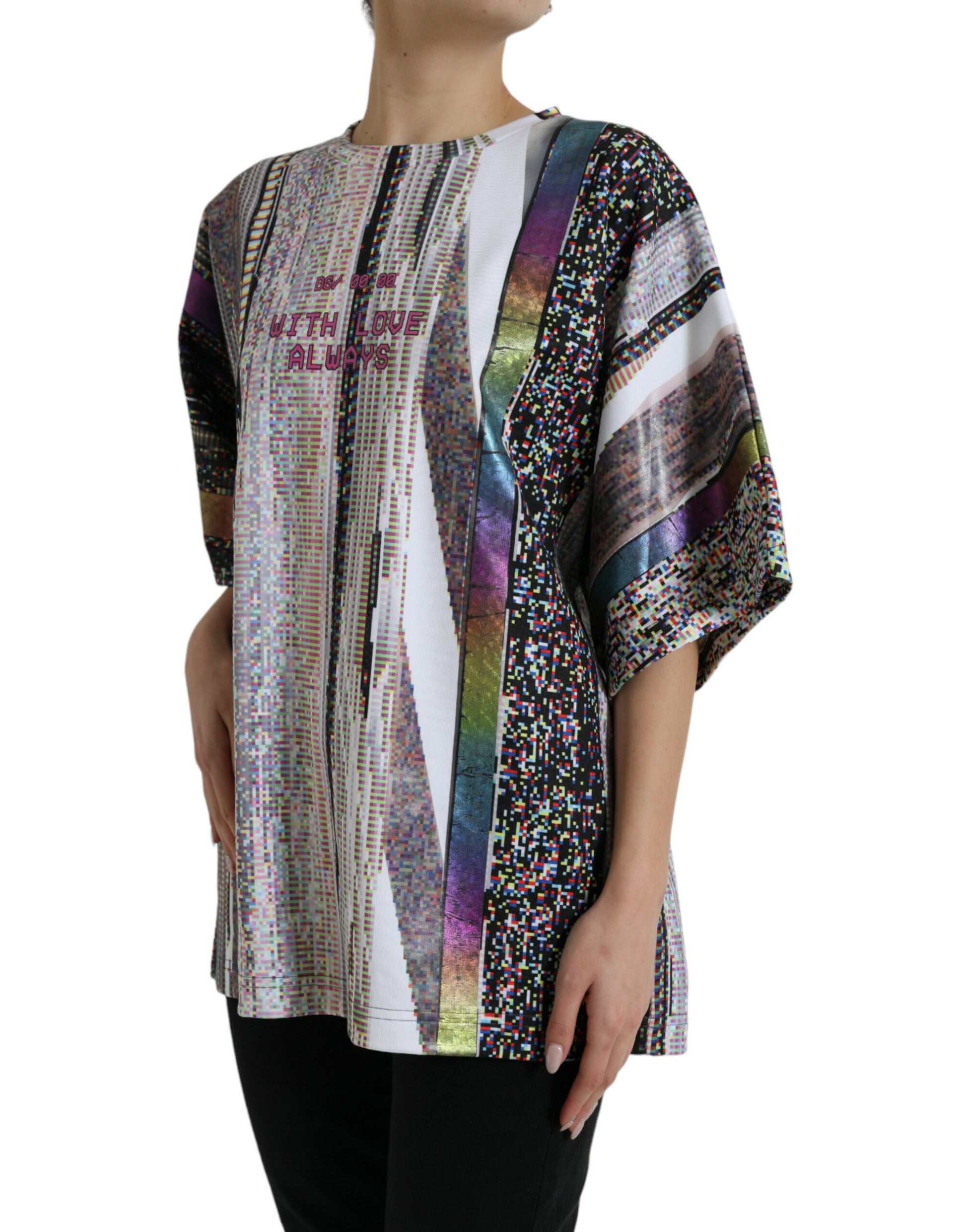 Long sleeve shirt with sequins and embroidery