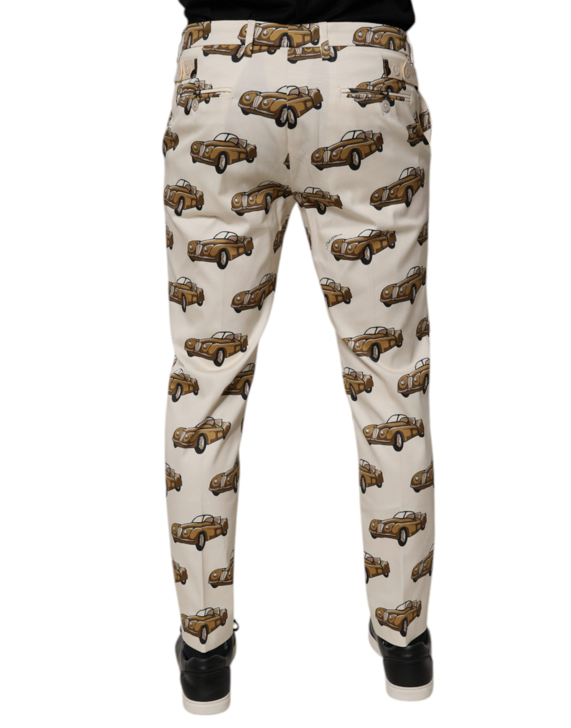 Pair of pants with truck pattern