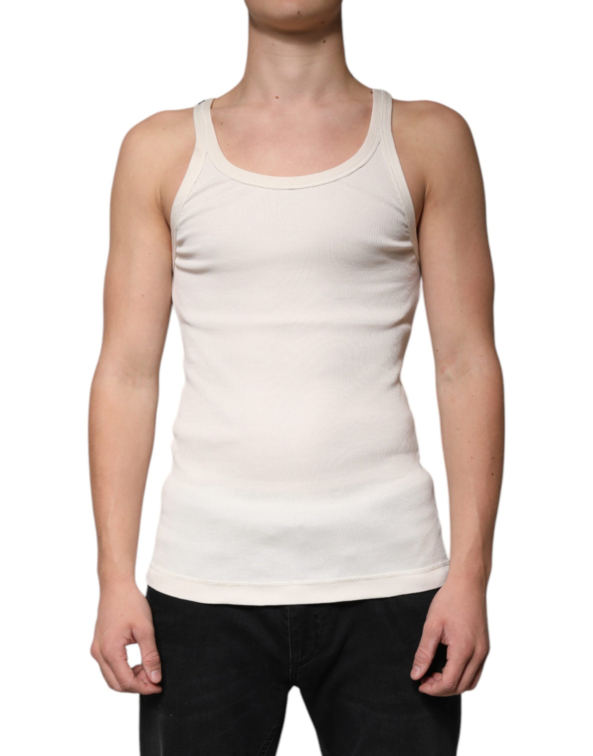 Man wearing tank top